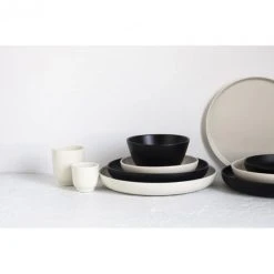 Remise ???? Assiette Creuse Porcelaine Noire 17 cm Adélie Revol ???? -Luigi Bormioli Shop assiette creuse porcelaine noire 17 cm adelie revol 3