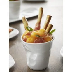 Grosses soldes ???? Gobelet Froissé Blanc 33cl Revol ???? 6 Grosses soldes ???? Gobelet Froissé Blanc 33cl Revol ???? -Luigi Bormioli Shop gobelet froisse blanc 33cl revol 2