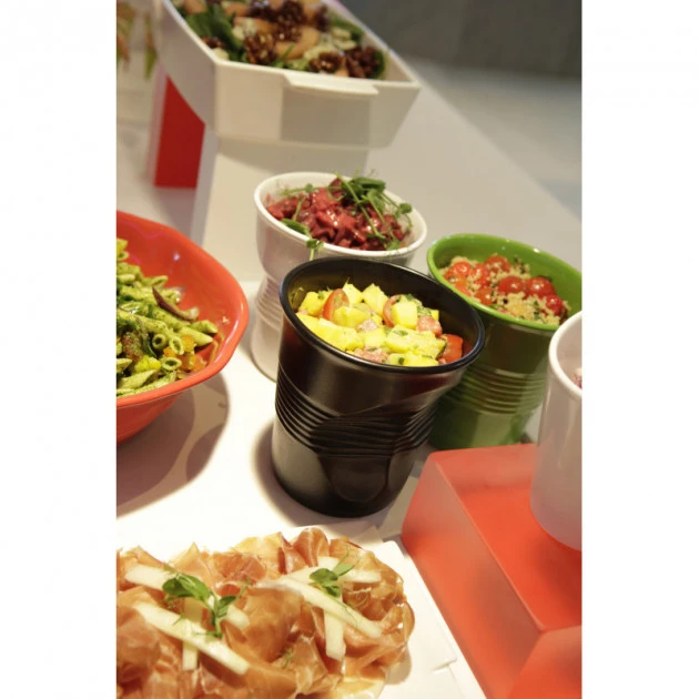 Grosses soldes ???? Gobelet Froissé Blanc 33cl Revol ???? 4 Grosses soldes ???? Gobelet Froissé Blanc 33cl Revol ???? – Image 4