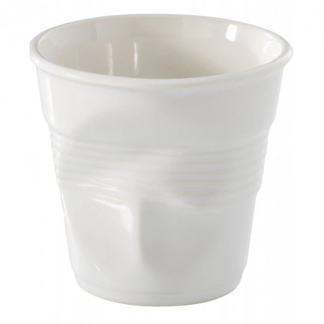 Grosses soldes ???? Gobelet Froissé Blanc 33cl Revol ???? 1 Grosses soldes ???? Gobelet Froissé Blanc 33cl Revol ????