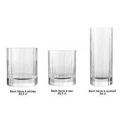 Meilleur prix ???? Verre à Eau 25.5 cl (x6) Luigi Bormioli BACH ???? -Luigi Bormioli Shop verre a eau 255 cl x6 luigi bormioli bach 3